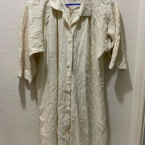 Vintage kathleen usherwood for periphery medium 35” long top dress